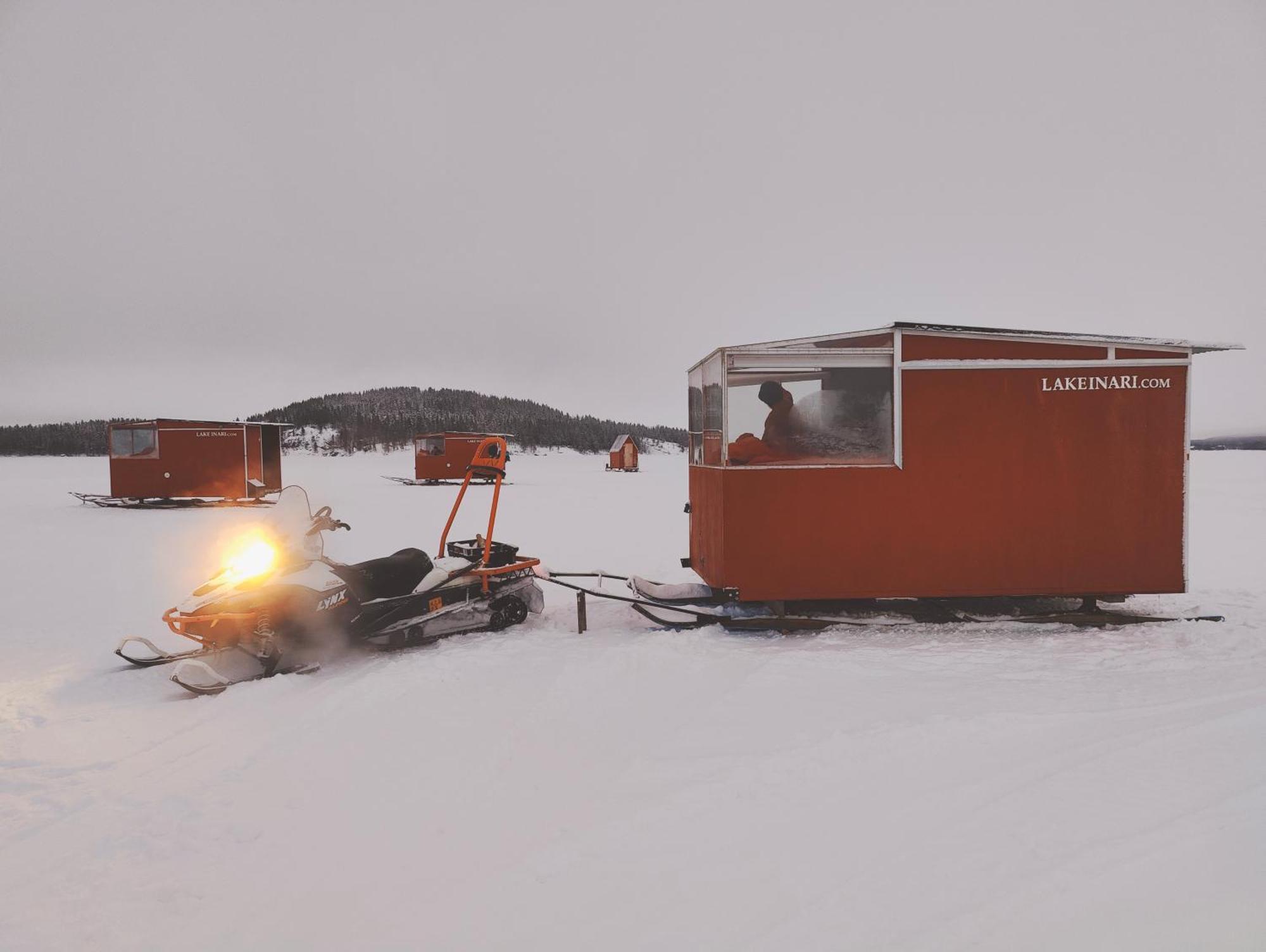Lake Inari Mobile Cabins Экстерьер фото