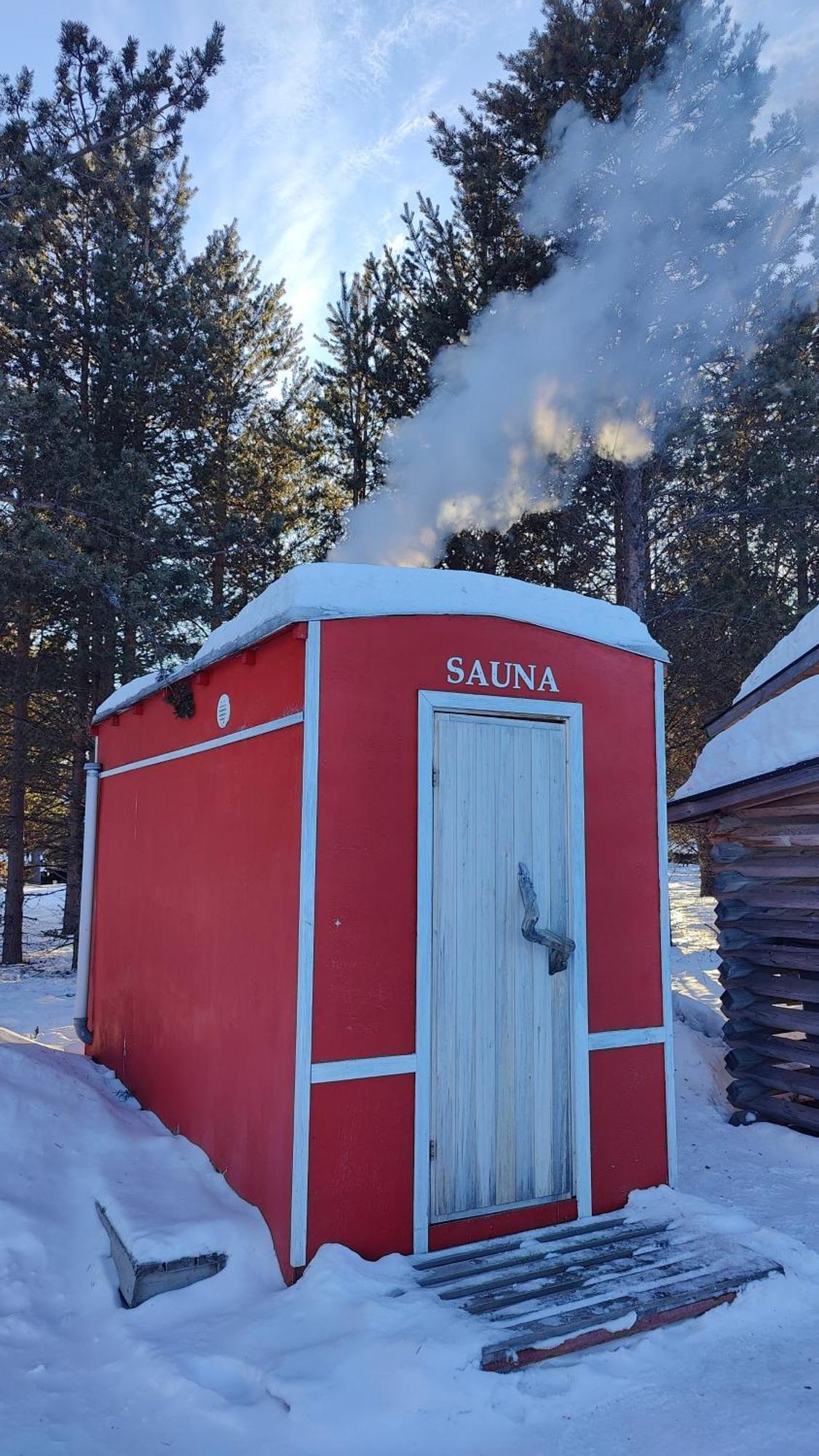 Lake Inari Mobile Cabins Экстерьер фото